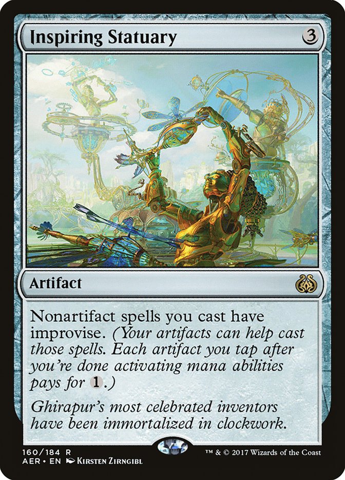 Inspiring Statuary [Aether Revolt] - Magic: The Gathering - Card Brawlers | Quebec | Canada |