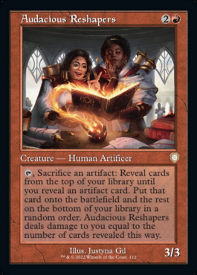 Audacious Reshapers (Retro) [The Brothers' War Commander] - Magic: The Gathering - Card Brawlers | Quebec | Canada |