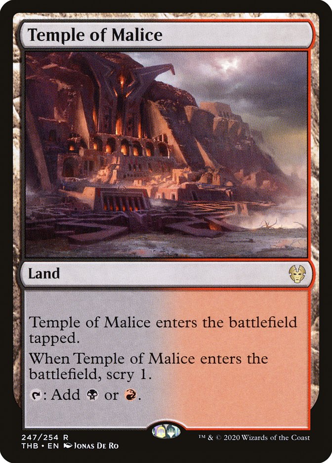 Temple of Malice [Theros Beyond Death] - Magic: The Gathering - Card Brawlers | Quebec | Canada |