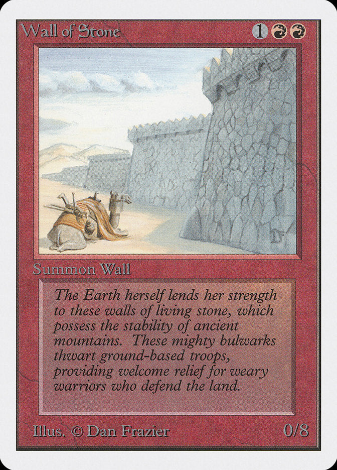 Wall of Stone [Unlimited Edition] - Magic: The Gathering - Card Brawlers | Quebec | Canada |