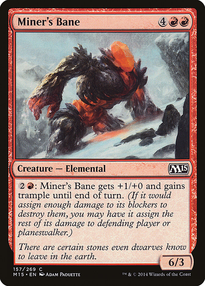 Miner's Bane [Magic 2015] - Magic: The Gathering - Card Brawlers | Quebec | Canada |