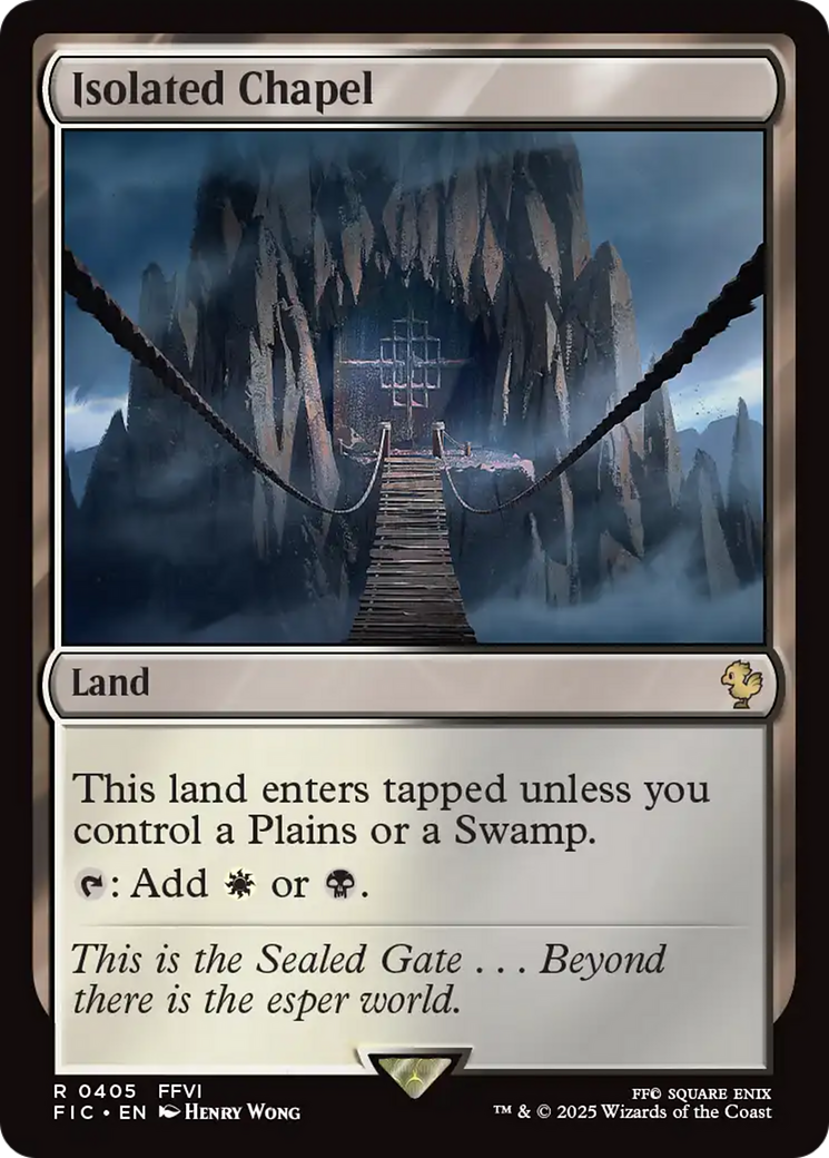 Isolated Chapel [FINAL FANTASY Commander] - Magic: The Gathering - Card Brawlers | Quebec | Canada |