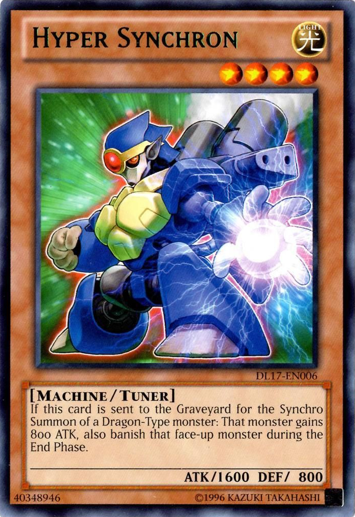 Hyper Synchron (Green) [DL17-EN006] Rare - Yu-Gi-Oh! - Card Brawlers | Quebec | Canada |