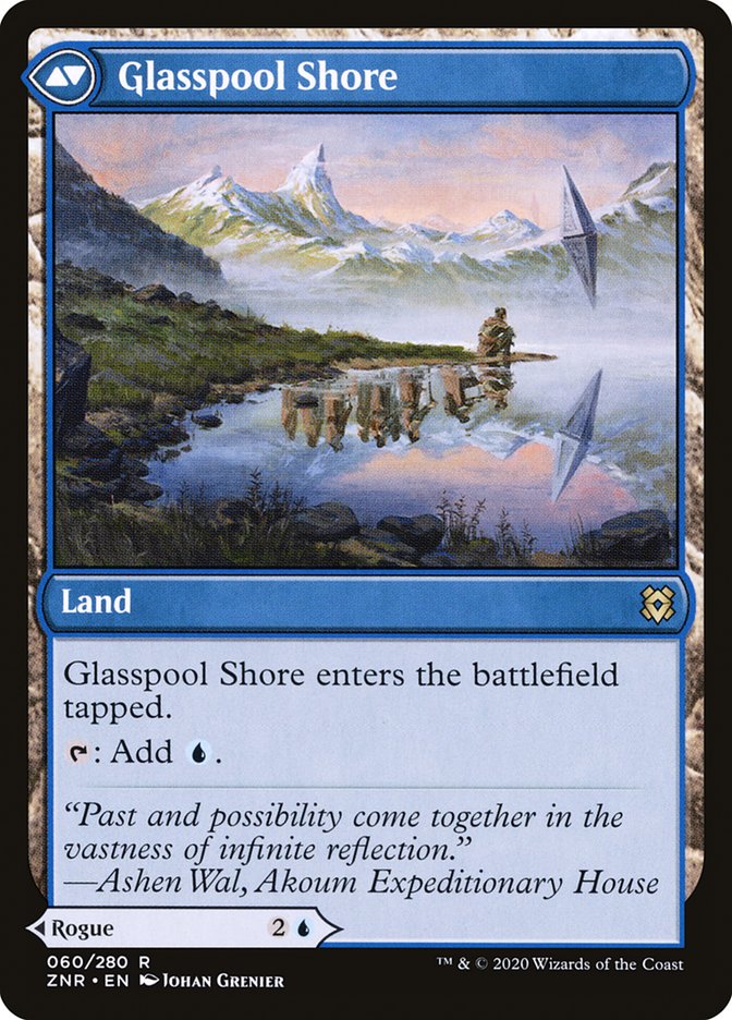 Glasspool Mimic // Glasspool Shore [Zendikar Rising] - Magic: The Gathering - Card Brawlers | Quebec | Canada |