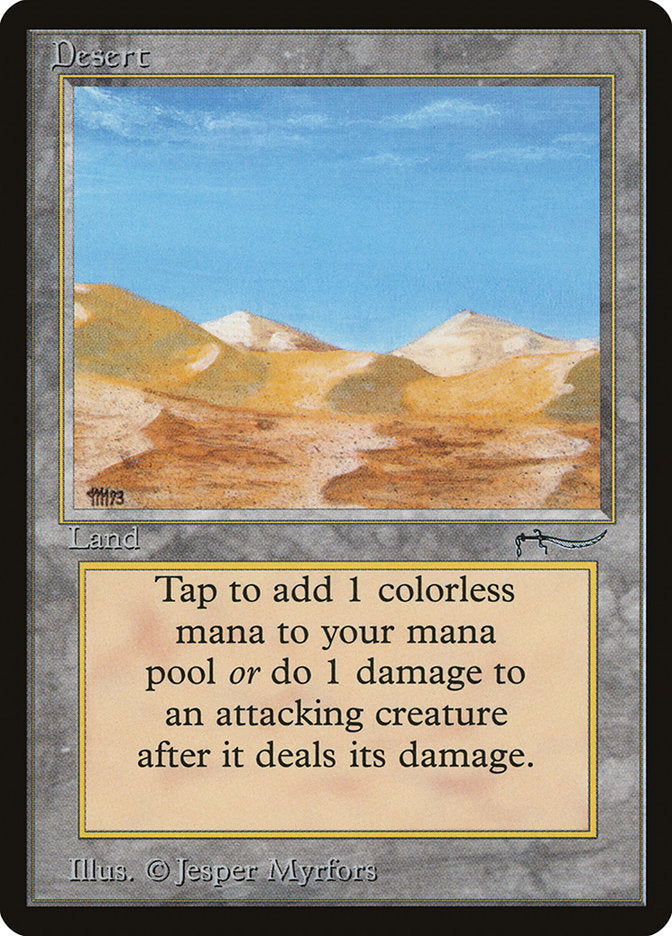 Desert [Arabian Nights] - Magic: The Gathering - Card Brawlers | Quebec | Canada |