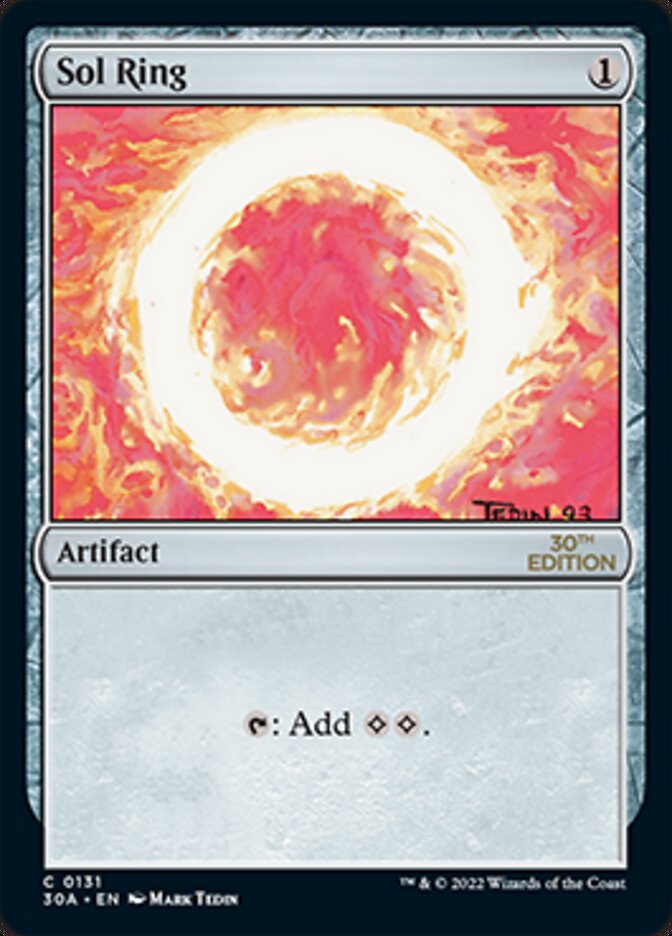 Sol Ring (131) [30th Anniversary Edition] - Magic: The Gathering - Card Brawlers | Quebec | Canada |