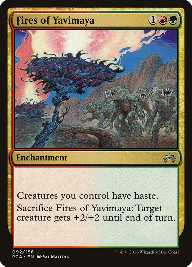 Fires of Yavimaya [Planechase Anthology] - Magic: The Gathering - Card Brawlers | Quebec | Canada |