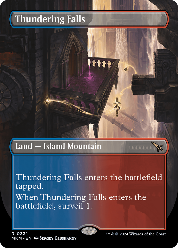 Thundering Falls (Borderless) [Murders at Karlov Manor] - Magic: The Gathering - Card Brawlers | Quebec | Canada |