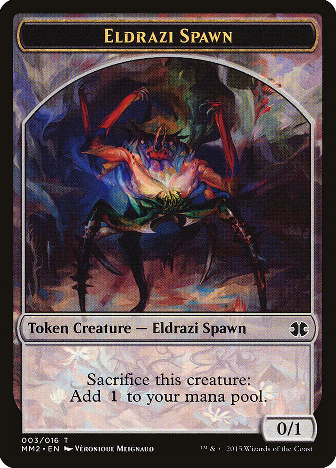 Eldrazi Spawn Token (003/016) [Modern Masters 2015 Tokens] - Magic: The Gathering - Card Brawlers | Quebec | Canada |