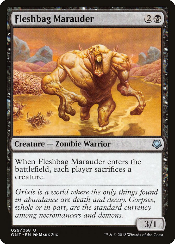 Fleshbag Marauder [Game Night 2018] - Magic: The Gathering - Card Brawlers | Quebec | Canada |