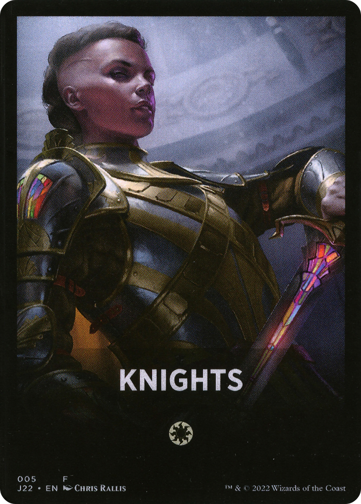 Knights Theme Card [Jumpstart 2022 Front Cards] - Magic: The Gathering - Card Brawlers | Quebec | Canada |