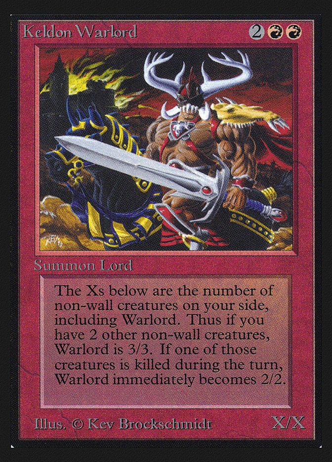 Keldon Warlord [Collectors' Edition] - Magic: The Gathering - Card Brawlers | Quebec | Canada |