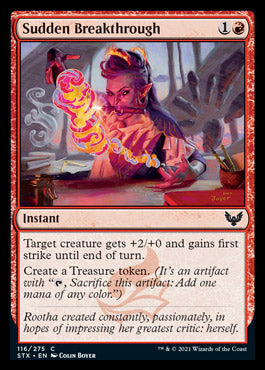 Sudden Breakthrough [Strixhaven: School of Mages] - Magic: The Gathering - Card Brawlers | Quebec | Canada |