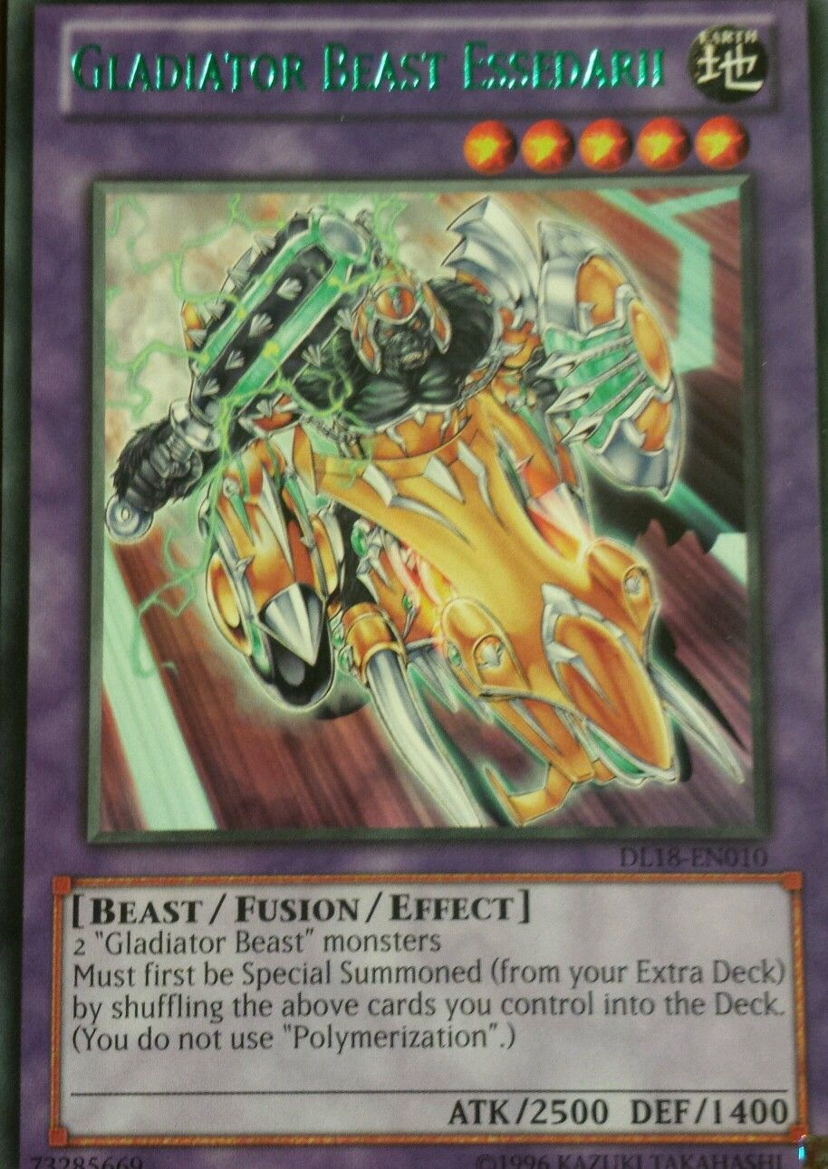 Gladiator Beast Essedarii (Green) [DL18-EN010] Rare - Yu-Gi-Oh! - Card Brawlers | Quebec | Canada |