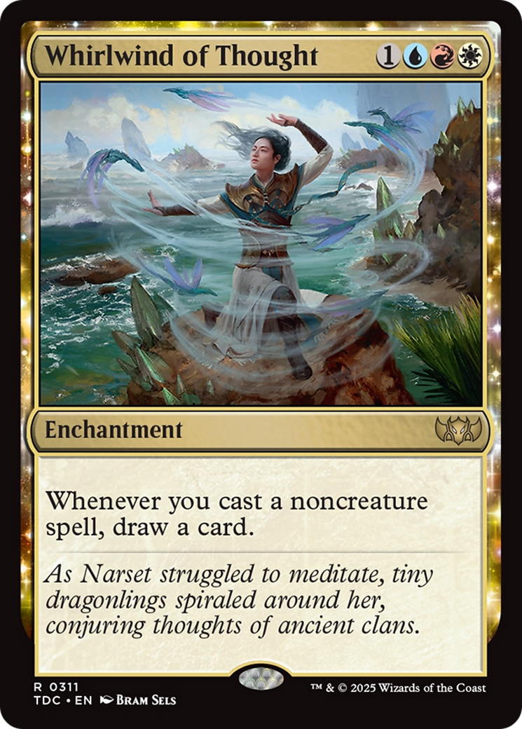 Whirlwind of Thought [Tarkir: Dragonstorm Commander] - Magic: The Gathering - Card Brawlers | Quebec | Canada |