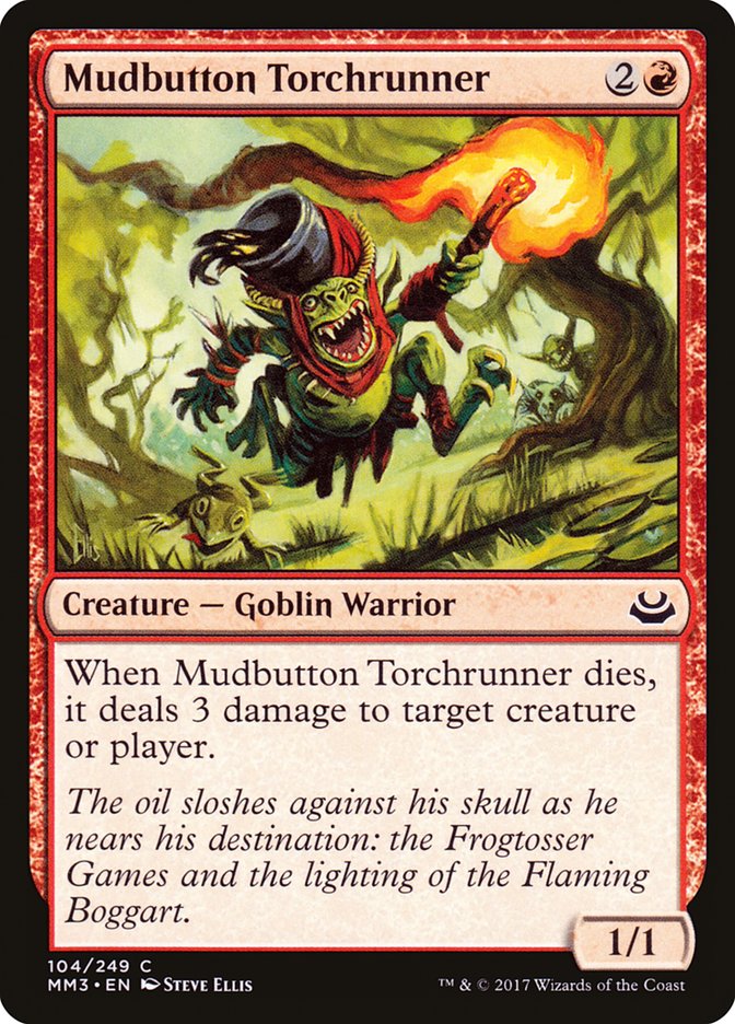 Mudbutton Torchrunner [Modern Masters 2017] - Magic: The Gathering - Card Brawlers | Quebec | Canada |