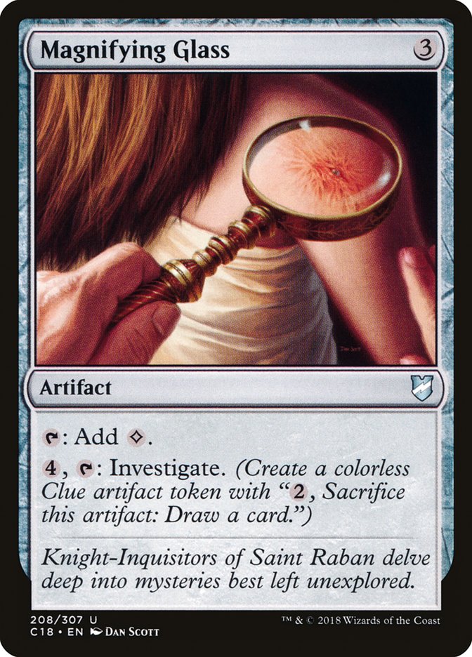 Magnifying Glass [Commander 2018] - Magic: The Gathering - Card Brawlers | Quebec | Canada |