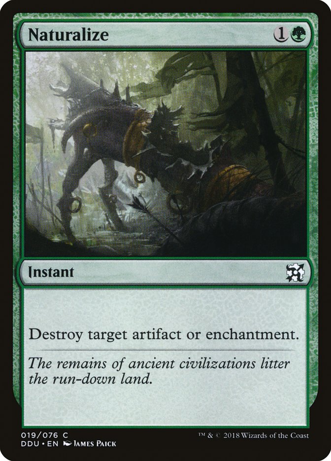 Naturalize [Duel Decks: Elves vs. Inventors] - Magic: The Gathering - Card Brawlers | Quebec | Canada |