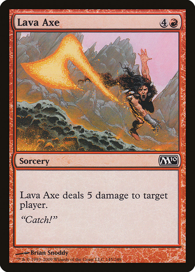 Lava Axe [Magic 2010] - Magic: The Gathering - Card Brawlers | Quebec | Canada |