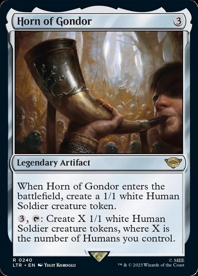 Horn of Gondor [The Lord of the Rings: Tales of Middle-Earth] - Magic: The Gathering - Card Brawlers | Quebec | Canada |