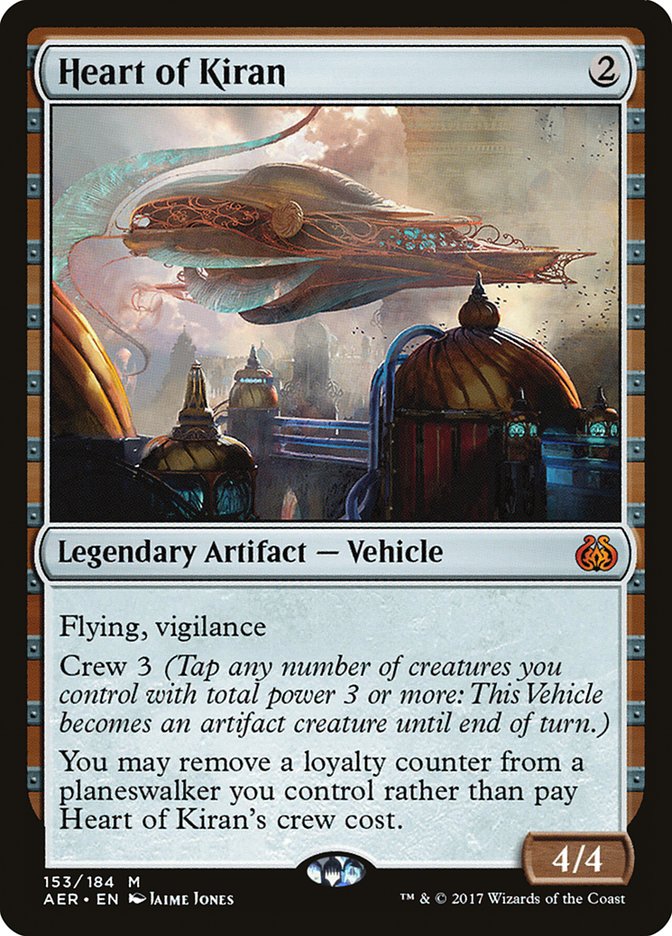 Heart of Kiran [Aether Revolt] - Magic: The Gathering - Card Brawlers | Quebec | Canada |