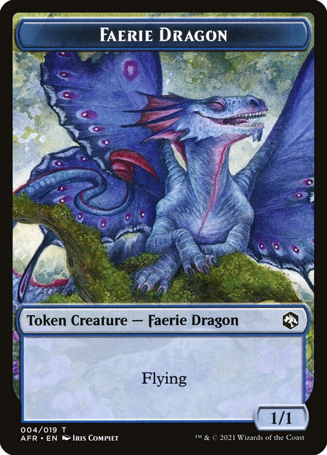 Devil // Faerie Dragon Double-Sided Token [Dungeons & Dragons: Adventures in the Forgotten Realms Tokens] - Magic: The Gathering - Card Brawlers | Quebec | Canada |