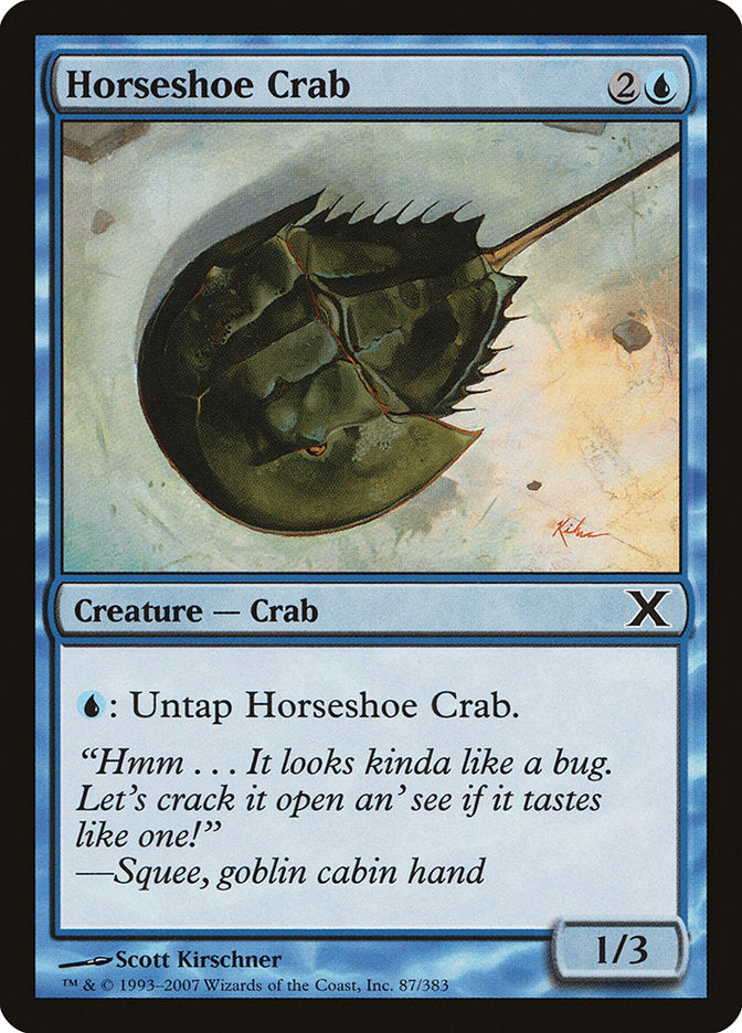 Horseshoe Crab [Tenth Edition] - Magic: The Gathering - Card Brawlers | Quebec | Canada |