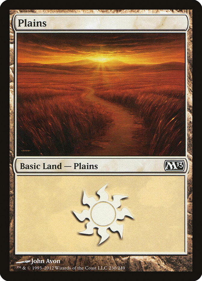 Plains (230) [Magic 2013] - Magic: The Gathering - Card Brawlers | Quebec | Canada |