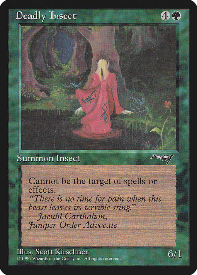 Deadly Insect (Pond) [Alliances] - Magic: The Gathering - Card Brawlers | Quebec | Canada |