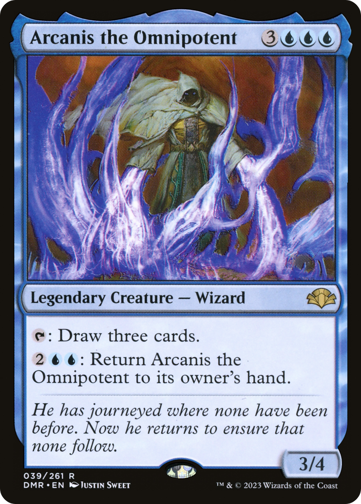 Arcanis the Omnipotent [Dominaria Remastered] - Magic: The Gathering - Card Brawlers | Quebec | Canada |