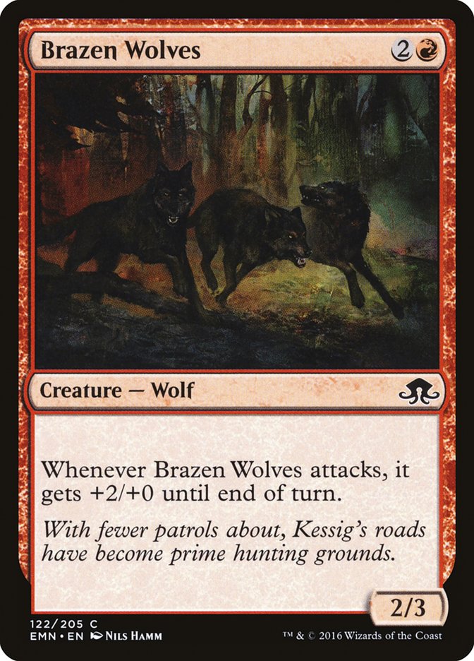 Brazen Wolves [Eldritch Moon] - Magic: The Gathering - Card Brawlers | Quebec | Canada |