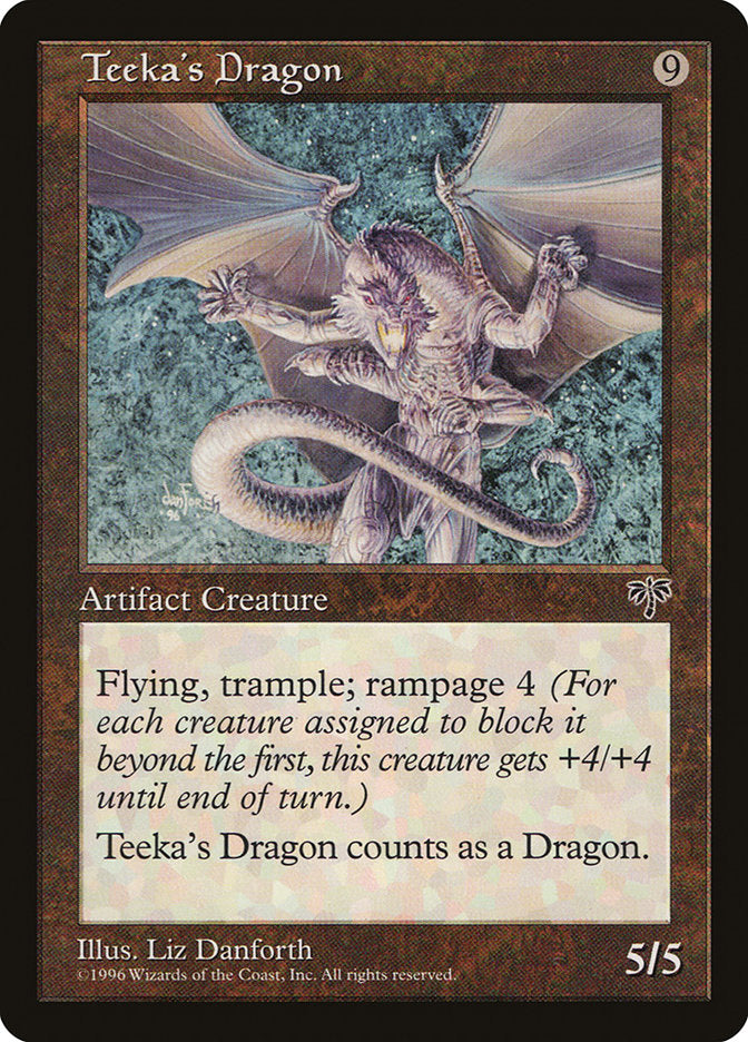 Teeka's Dragon [Mirage] - Magic: The Gathering - Card Brawlers | Quebec | Canada |