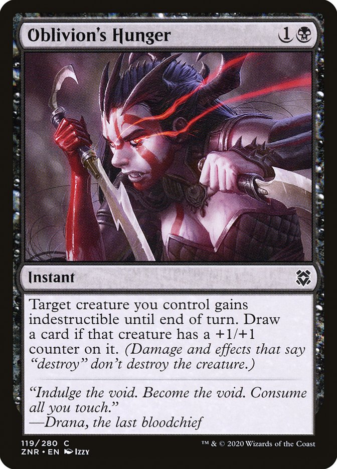 Oblivion's Hunger [Zendikar Rising] - Magic: The Gathering - Card Brawlers | Quebec | Canada |