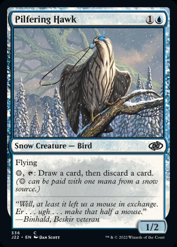 Pilfering Hawk [Jumpstart 2022] - Magic: The Gathering - Card Brawlers | Quebec | Canada |