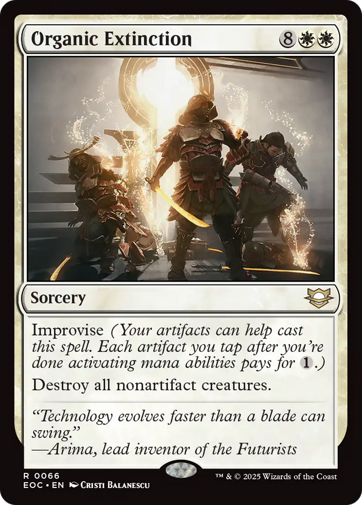 Organic Extinction [Edge of Eternities Commander] - Magic: The Gathering - Card Brawlers | Quebec | Canada |