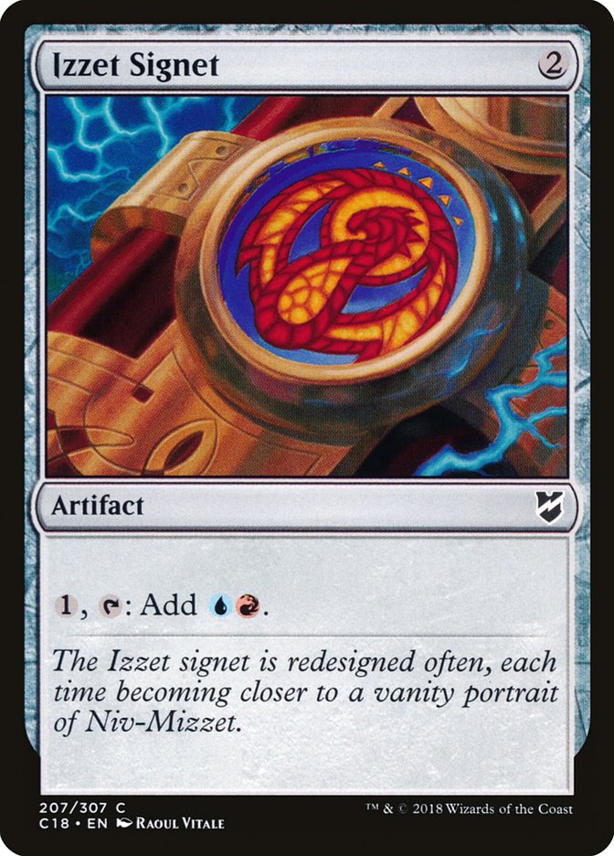 Izzet Signet [Commander 2018] - Magic: The Gathering - Card Brawlers | Quebec | Canada |