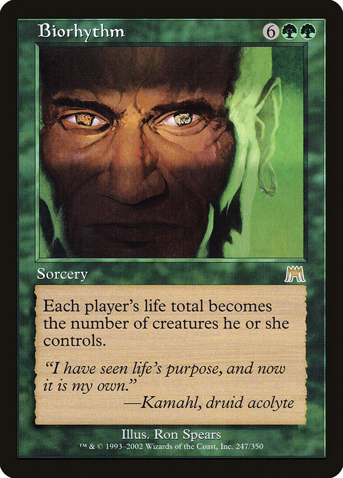 Biorhythm [Onslaught] - Magic: The Gathering - Card Brawlers | Quebec | Canada |