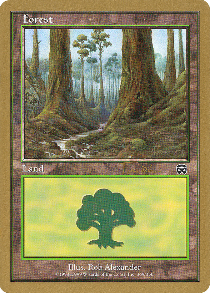 Forest (jt349) (Jan Tomcani) [World Championship Decks 2001] - Magic: The Gathering - Card Brawlers | Quebec | Canada |