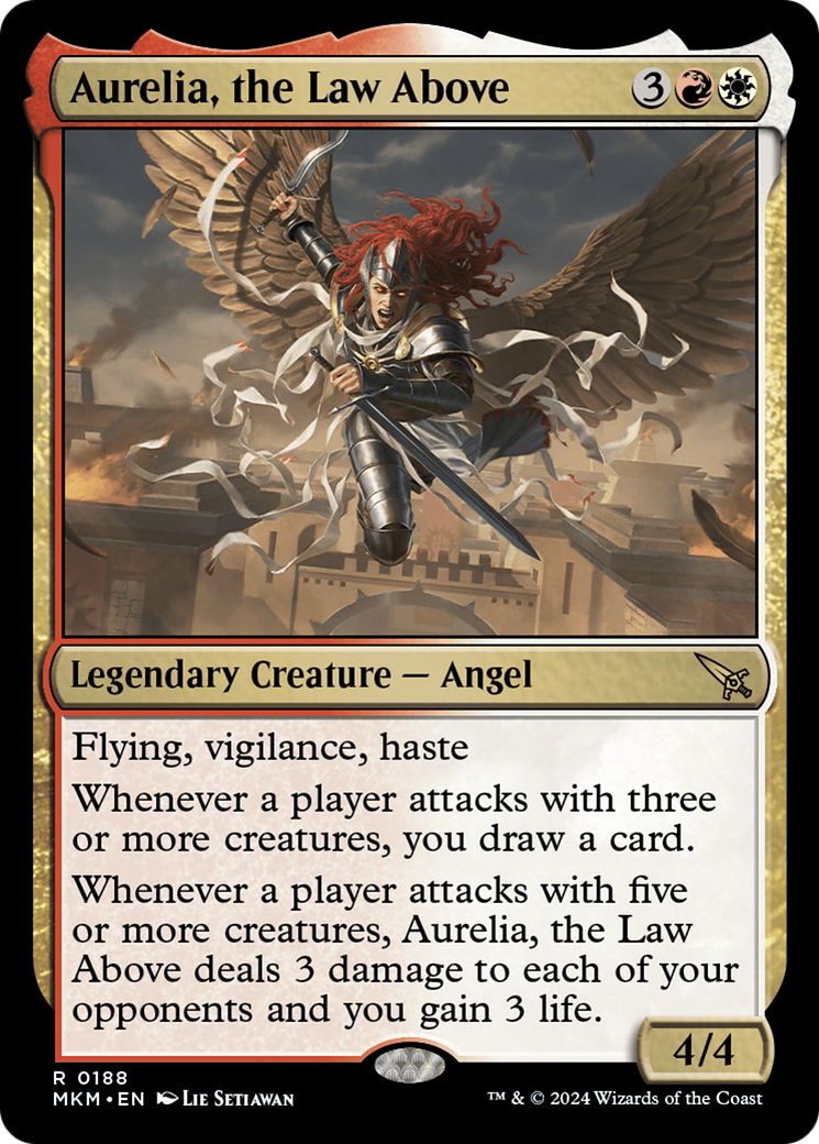 Aurelia, the Law Above [Murders at Karlov Manor] - Magic: The Gathering - Card Brawlers | Quebec | Canada |