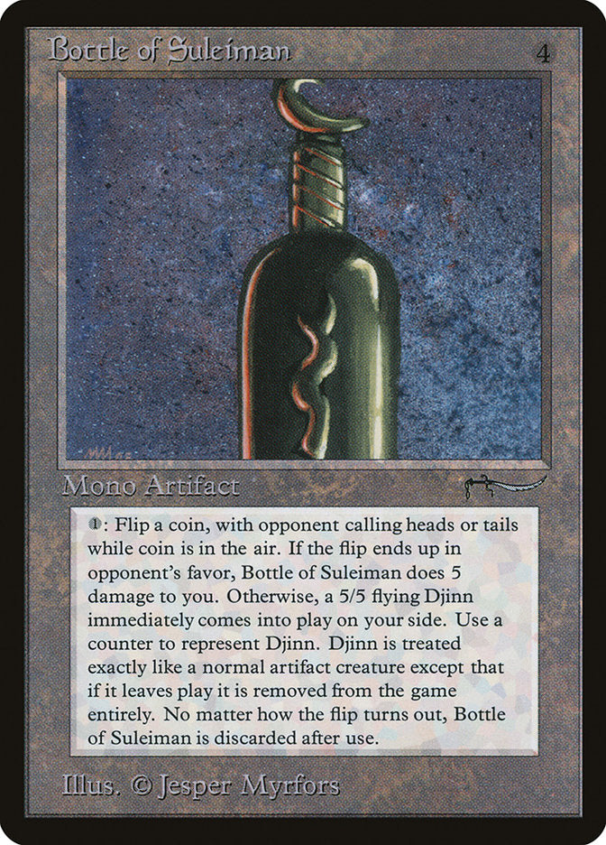 Bottle of Suleiman [Arabian Nights] - Magic: The Gathering - Card Brawlers | Quebec | Canada |