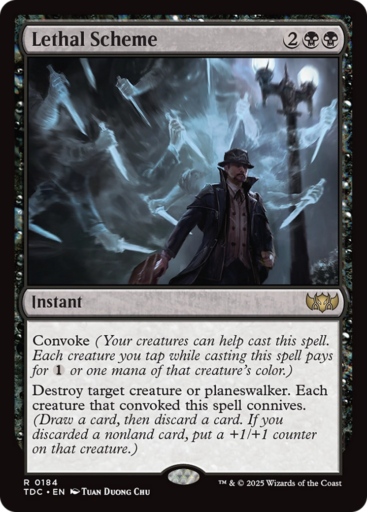 Lethal Scheme [Tarkir: Dragonstorm Commander] - Magic: The Gathering - Card Brawlers | Quebec | Canada |
