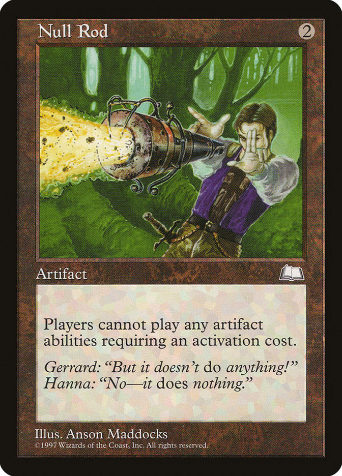 Null Rod [Weatherlight] - Magic: The Gathering - Card Brawlers | Quebec | Canada |