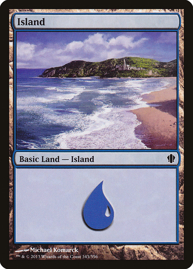 Island (343) [Commander 2013] - Magic: The Gathering - Card Brawlers | Quebec | Canada |