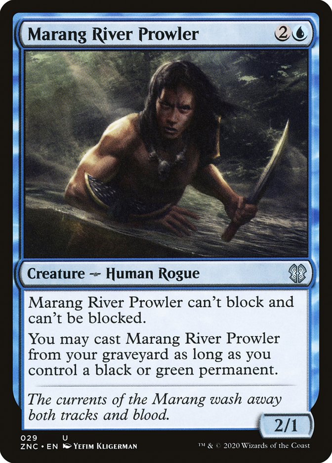 Marang River Prowler [Zendikar Rising Commander] - Magic: The Gathering - Card Brawlers | Quebec | Canada |