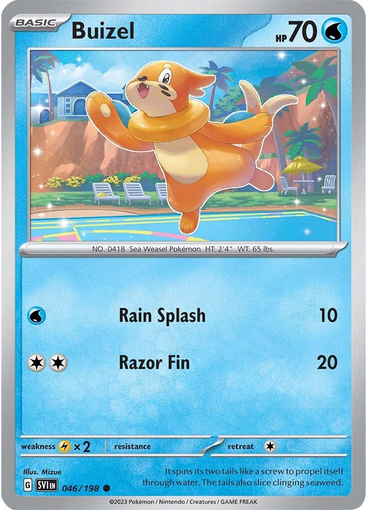 Buizel (046/198) [Scarlet & Violet: Base Set] - Pokémon - Card Brawlers | Quebec | Canada |