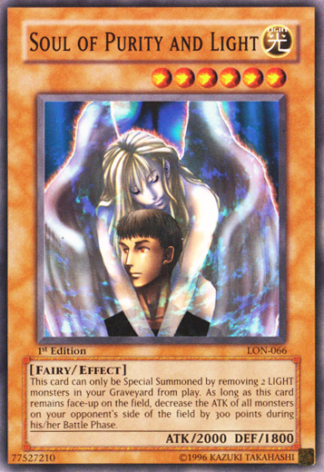 Soul of Purity and Light [LON-066] Common - Yu-Gi-Oh! - Card Brawlers | Quebec | Canada |