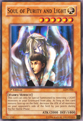 Soul of Purity and Light [LON-066] Common - Yu-Gi-Oh! - Card Brawlers | Quebec | Canada |