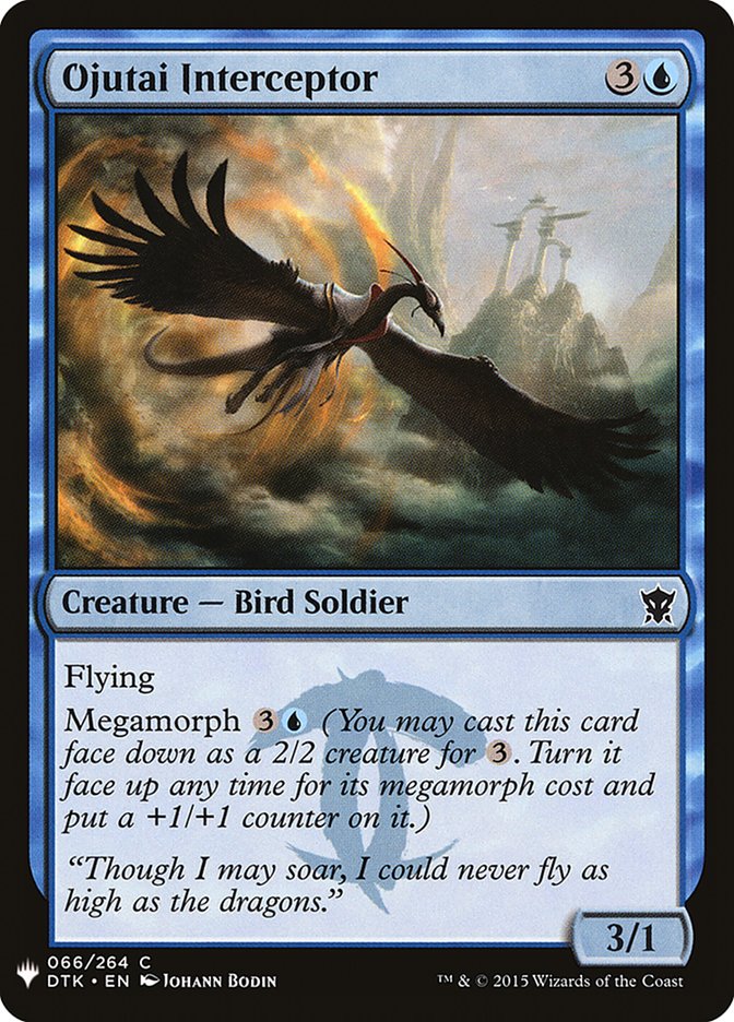 Ojutai Interceptor [Mystery Booster] - Magic: The Gathering - Card Brawlers | Quebec | Canada |
