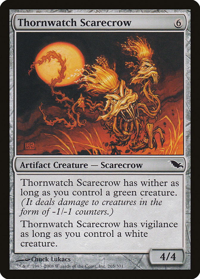 Thornwatch Scarecrow [Shadowmoor] - Magic: The Gathering - Card Brawlers | Quebec | Canada |