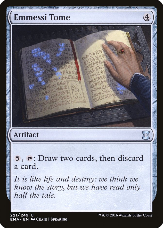 Emmessi Tome [Eternal Masters] - Magic: The Gathering - Card Brawlers | Quebec | Canada |
